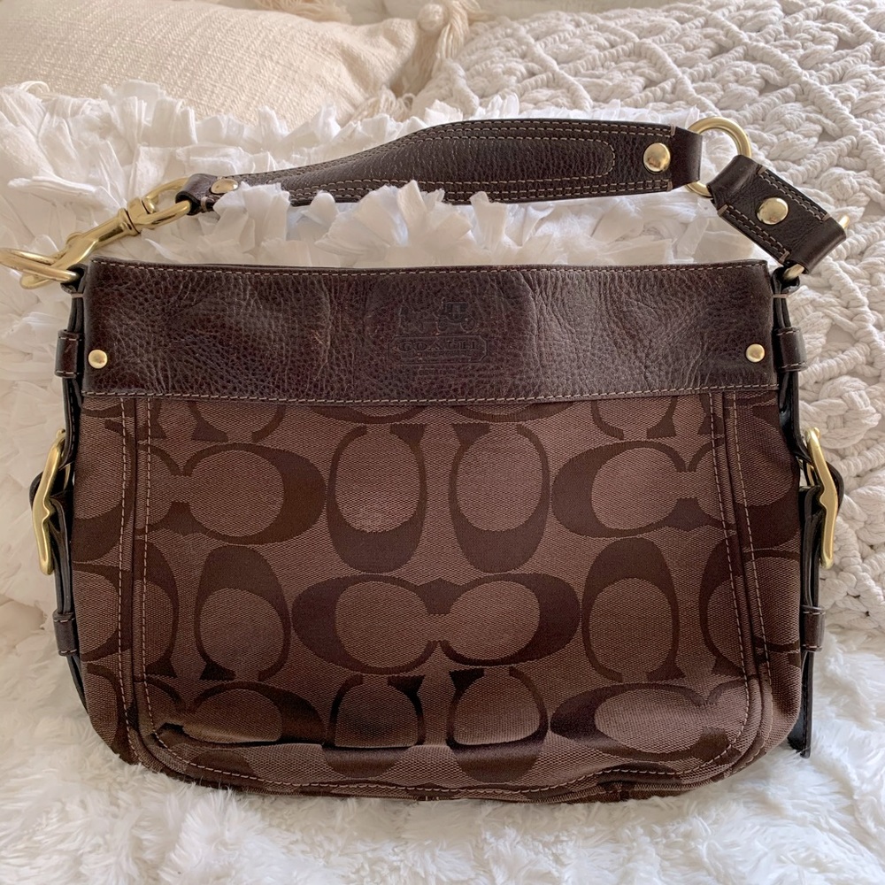 Coach Signature Canvas Handbag